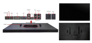 Màn hình ghép video viền hẹp (khoảng cách ghép nối 8mm)